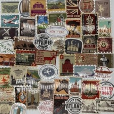 50 Sticker Aufkleber