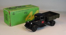 Metall/Kunststoff 1/43 GAZ LKW UDSSR USSR Rußland Militär Länge 13cm OVP #448