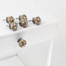 Handbemalte Keramikknäufe
