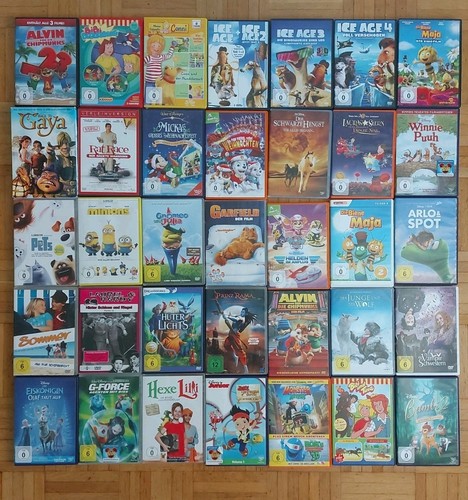 Dvd sammlung kinderfilm - x,