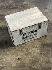 Alte Metalltruhe Metallbox Deckel Zinkblech tolle Optik & Zustand Vintage