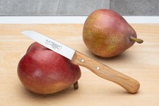 Kneipchen gerade Klinge Kreuzblume Solingen Buchen-Holz-Griff Alu-Nieten  