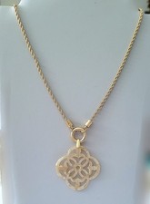 Biba Kette Metall Resin Beige