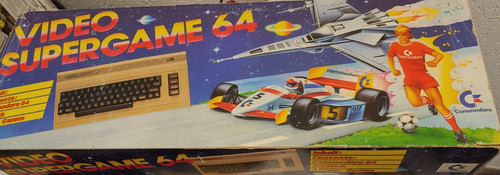 Commodore c64 video supergame - video,