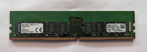 Kingston 16gb ecc - ecc, unbuffered