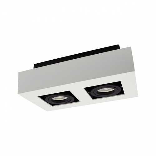 Deckenspot gu10 weiß - weiß, +