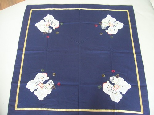 Tischdecke mitteldecke blau - tischdecke,