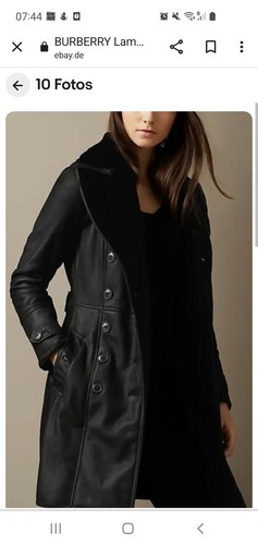 Burberry brit ledermantel - brit,