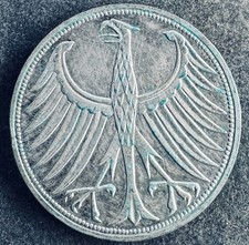 5 Mark 1967 G BRD Silberadler