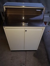 Vintage Bauhaus Design Arzt Medizinschrank Zahnarzt Barschrank Metall