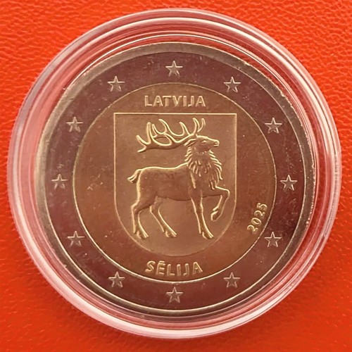 Euro gedenkmünze lettland - 2,