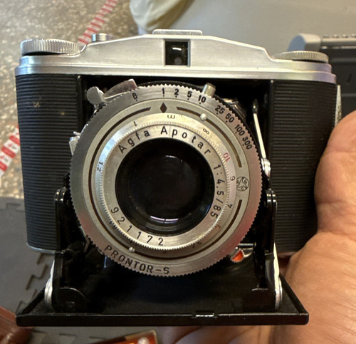 Agfa klappkamera mit - agfa, balgen