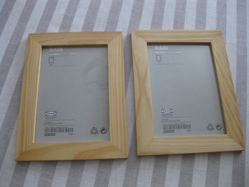 Bilderrahmen natur holz - bilderrahmen,