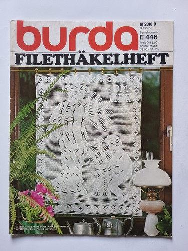 Burda filethäkelheft - burda, 1