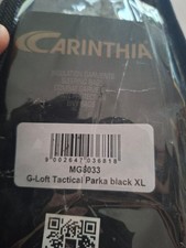 CARINTHIA G-Loft Tactical Parka schwarz XL