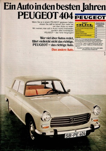 Original werbung der 70er - original,