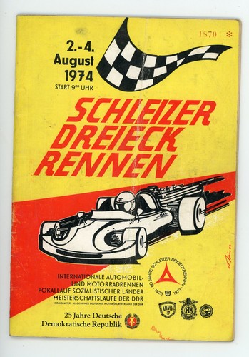 Rennprogramm schleizer dreieck - rennprogramm,
