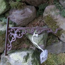 Halterung Haken Gusseisen Wandhalterung Wandhaken Blumenampelhalterung BPH29