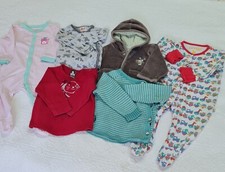 6 Teile Baby Kleidung Gr. 62 -68 Frugi, Alana, People, peek-a-boo BIO Baumwolle