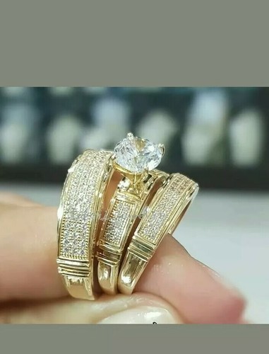 14k gelb vergoldet - gelb, simulierter