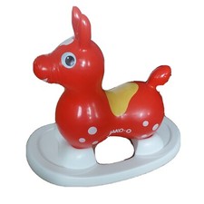 Hüpfpferd Rody Jako-O Hopser, mit Schaukelwippe,-Schaukel Hüpftier, Pferd rot 