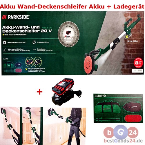 Wand deckenschleifer akku - &,