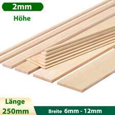 Balsaholz Vierkantstange Holzleisten Schnitzholz Schnitzen 2mm bis 20mm Modell