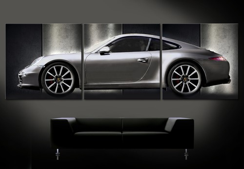 Porsche 911 carrera leinwand - carrera, s
