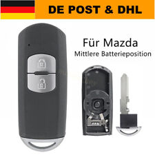 2 Tasten Schlüssel Gehäuse für Mazda 2 3 6 CX-3 CX-5 CX-6 CX-7 CX-9 Leergehäuse