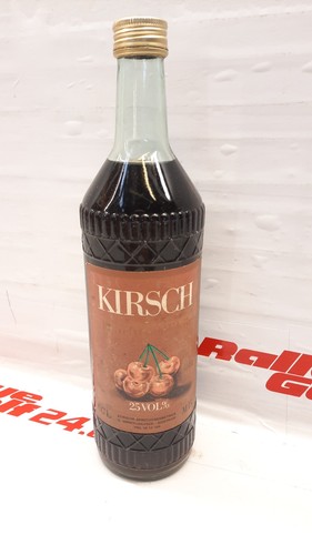 Ddr kirsch flasche schnaps veb - ddr,