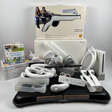 Nintendo Wii Set OVP - Konsole Balanceboard viele Extras 8 Spiele Komplettset