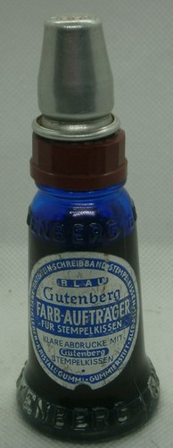 Alte gutenberg glasflasche - alte,
