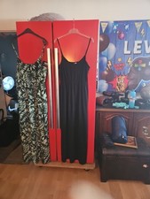 H&M Maxikleid Schwarz 42 XL