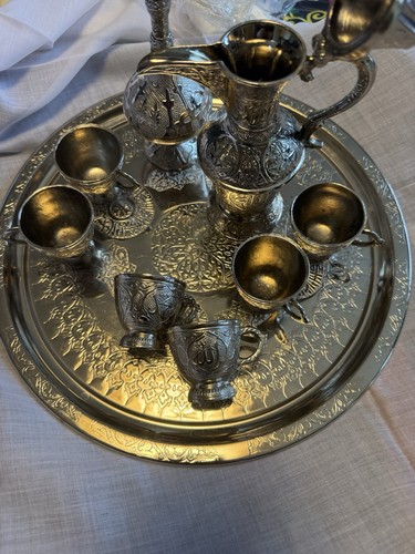 Versilbertes kaffeeservice - versilbertes,