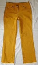 CECIL Janet Damen Jeanshose Stretch Gr. 28 Senfgelb/Waschung