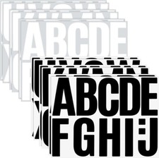 1cm buchstaben aufkleber - 10.1cm,