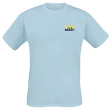 SpongeBob Schwammkopf T-Shirt Herren Blah Blah Blah hellblau