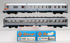 Roco Silberling Zug 2 Wagen mit Steuerwagen 44402 44220 FLM KK NEM OVP ABD-2040