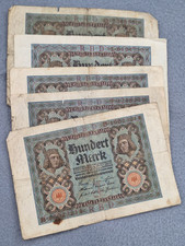 alte Banknoten Deutsches Reich
