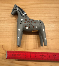 Dala Pferd aus Rättvik Handwerkskunst Holzpferd original Schweden