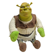 Applause Shrek Plüsch Figur Gummi Stofftier ca 15cm Dreamworks Vintage Retro