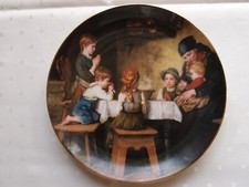  Sammelteller: Franz von Defregger, Das Tischgebet. Lilien Porz, Erstausgabe 