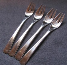 4 Kuchengabeln WMF Brasilia 