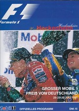 Programmheft GP Deutschland