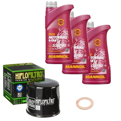 Hiflo ölfilter set 10w40 - set,