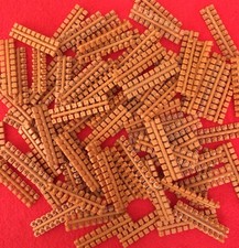 50 Ministeck Einserstreifen Streifen Steine Mosaikstein Farbe 31611 mittelbraun