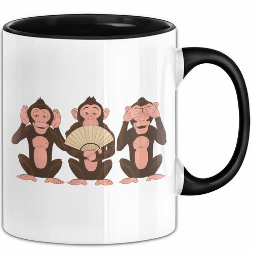 Drei affen tasse - drei, becher