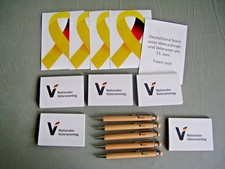 Bundeswehr Nationaler Veteranentag 2025 Berlin Kugelschreiber Block Aufkleber