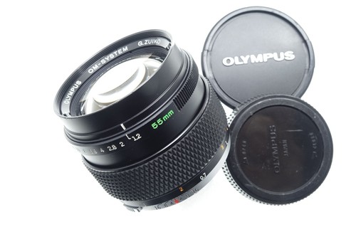 Olympus 55mm g zuiko - olympus, f/1.2