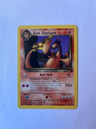 Pokémon karte dunkles - pokémon,